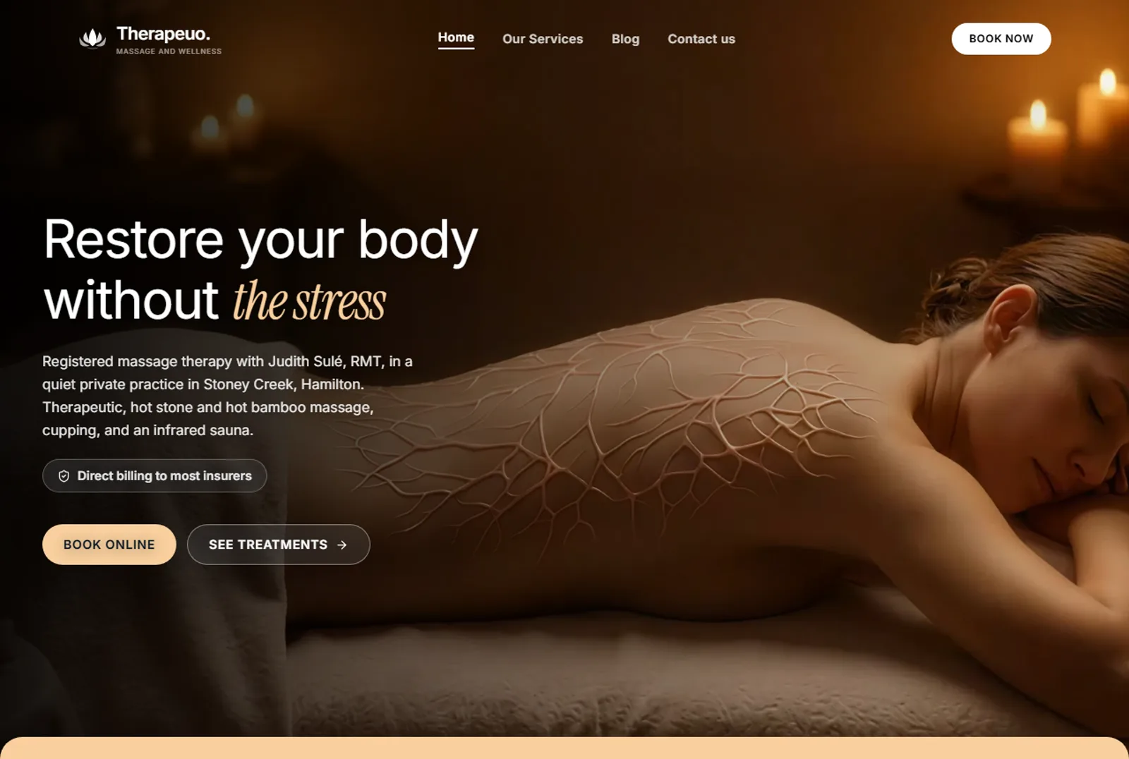 Therapeuo new website