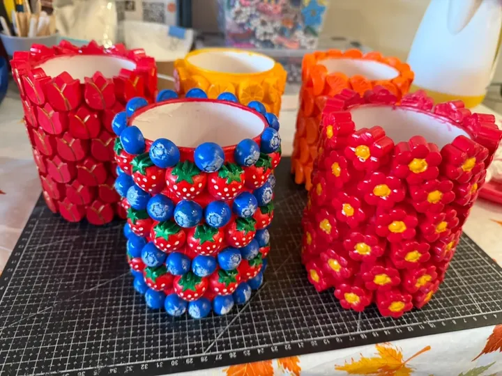 Her vases, phone photo